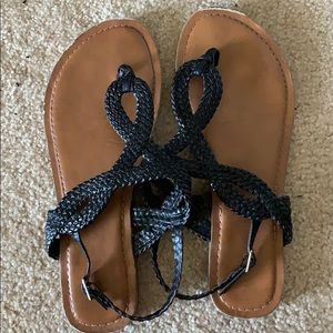 Black Sandals